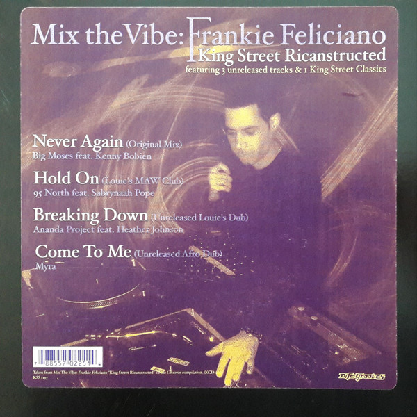 Frankie Feliciano - Mix The Vibe: King Street Ricanstructed | BPM King Street Sounds (KSS 1137)