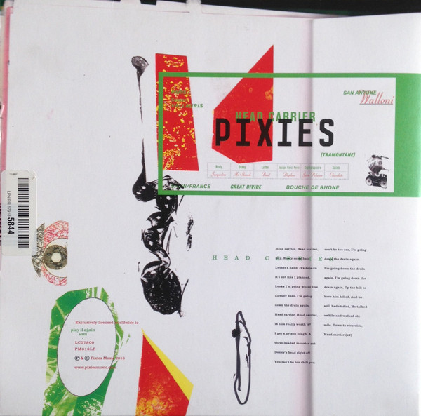Pixies - Head Carrier | Pixies Music (PM018LP) - 2 Pixies - Head Carrier | Pixies Music (PM018LP) - 2
