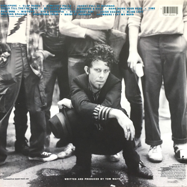 Tom Waits - Rain Dogs | Island Records (90299-1) - 2 Tom Waits - Rain Dogs | Island Records (90299-1) - 2