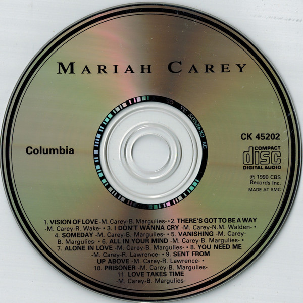 Mariah Carey - Mariah Carey | Columbia (CK 45202) - 3 Mariah Carey - Mariah Carey | Columbia (CK 45202) - 3