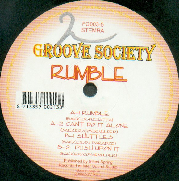 Groove Society - Rumble | Flower Grooves (FG003-5)