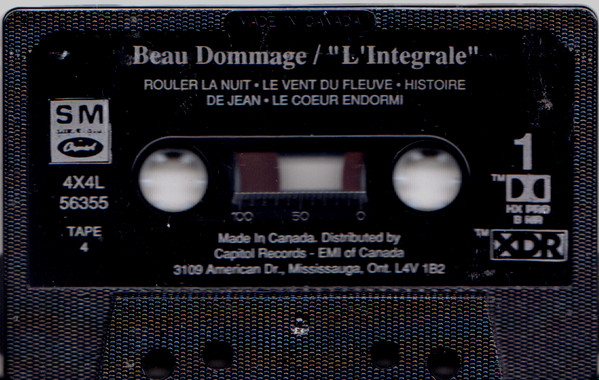 Beau Dommage - Passagers | Capitol Records (4XL 56355) - 3 Beau Dommage - Passagers | Capitol Records (4XL 56355) - 3