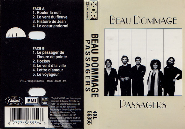 Beau Dommage - Passagers | Capitol Records (4XL 56355) - 2 Beau Dommage - Passagers | Capitol Records (4XL 56355) - 2