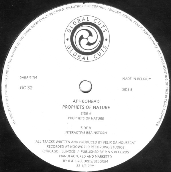 Aphrohead - Prophets Of Nature | Global Cuts (GC 32) - main