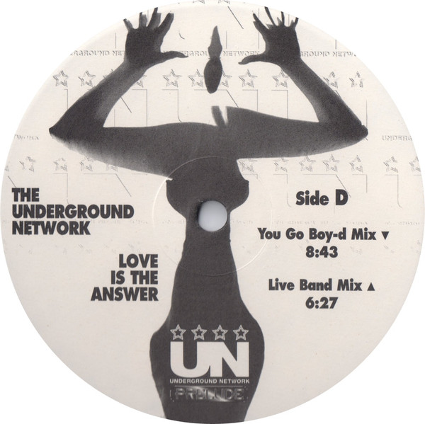 The Underground Network Featuring Pierre Salandy - Love Is The Answer | Prelude Records NYC (PR 0002) - 6