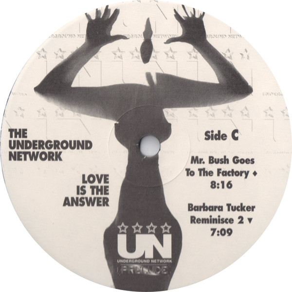 The Underground Network Featuring Pierre Salandy - Love Is The Answer | Prelude Records NYC (PR 0002) - 5