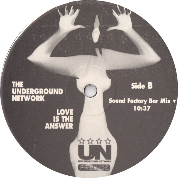 The Underground Network Featuring Pierre Salandy - Love Is The Answer | Prelude Records NYC (PR 0002) - 4