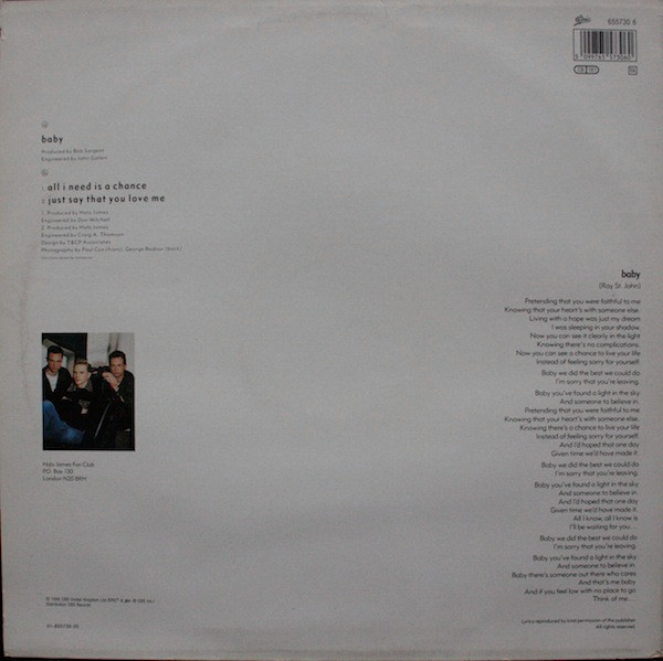 Halo James - Baby | Epic (655730 6) - 4