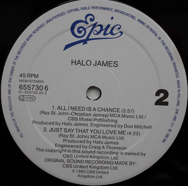 Halo James - Baby | Epic (655730 6) - 3