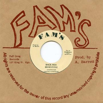 Brimstone - Back Weh / Babylon | Fam's (none) - main Brimstone - Back Weh / Babylon | Fam's (none) - main