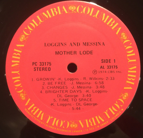 Loggins And Messina - Mother Lode | Columbia (PC 33175) - 3