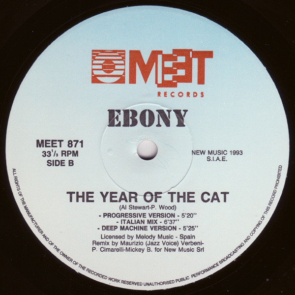 Ebony - The Year Of The Cat | Meet Records (MEET 871) - 3