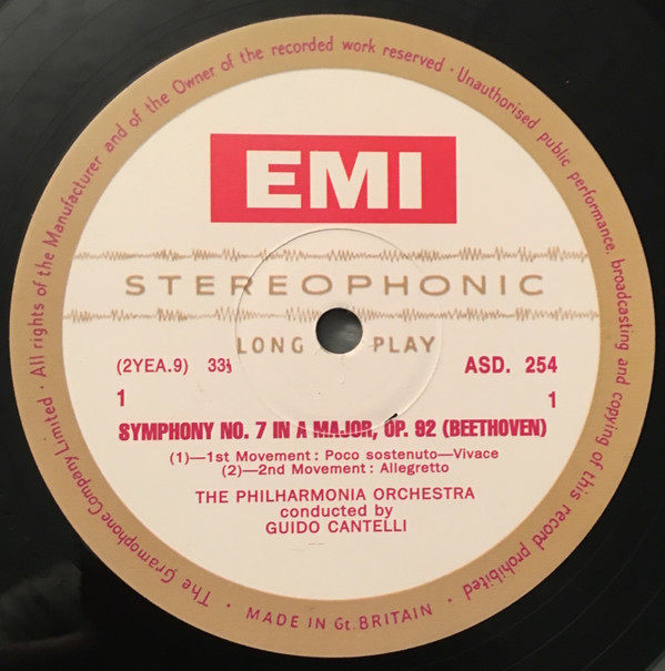 Symphony No. 7 In A Major