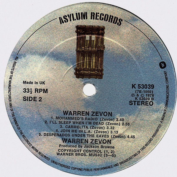 Warren Zevon