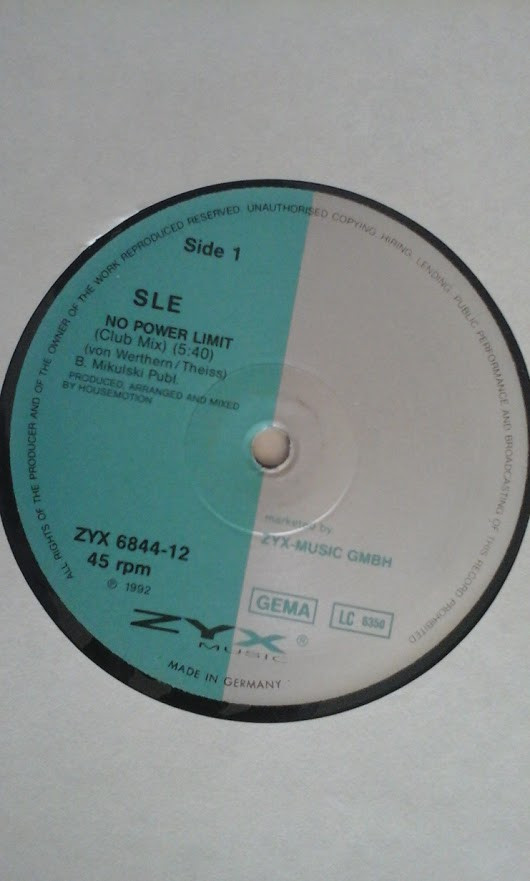 SLE - No Power Limit | ZYX Music (ZYX 6844-12) - 2