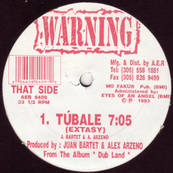 Warning - U Knock Me / Túbale | Angel Eyes Records (AER 5409) - 2