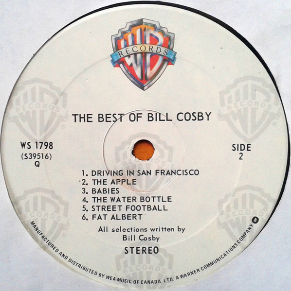 Bill Cosby - The Best Of Bill Cosby | Warner Bros. Records (WS 1798) - 4