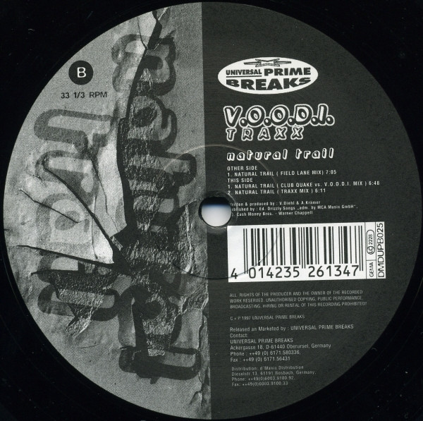 V.O.O.D.I. Traxx - Natural Trail | Universal Prime Breaks (DMDUPB025) - 3 V.O.O.D.I. Traxx - Natural Trail | Universal Prime Breaks (DMDUPB025) - 3