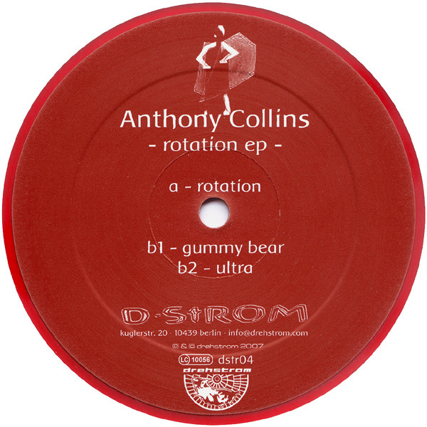 Anthony Collins - Rotation EP | D.Strom (DSTR04) - main