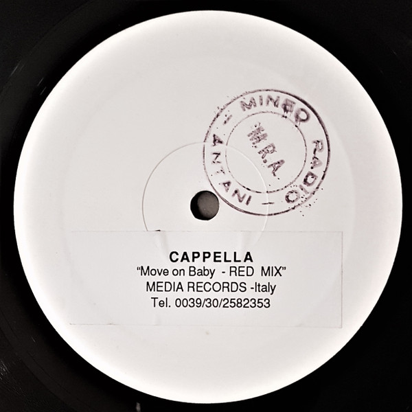 Cappella - Move On Baby | Media Records (MR 616/RED) - main Cappella - Move On Baby | Media Records (MR 616/RED) - main