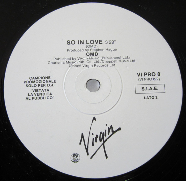 Various - Only For Dee Jays | Virgin (VI PRO 8) - 2