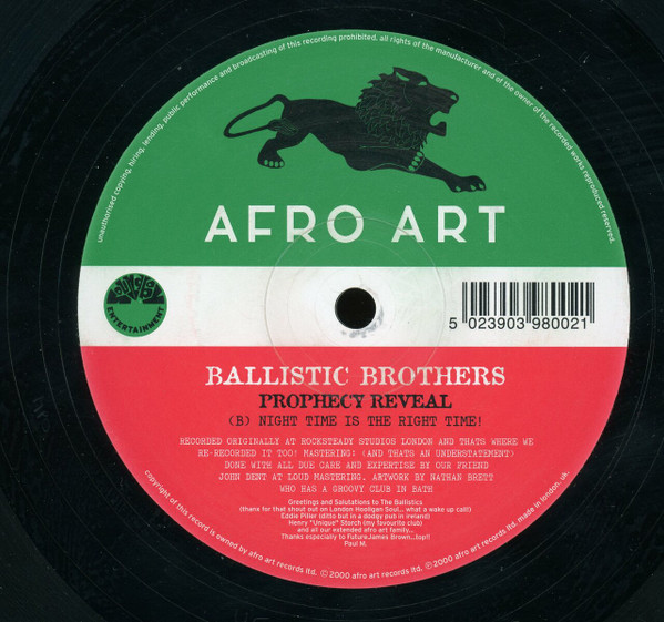 Ballistic Brothers - Prophecy Reveal | Afro Art (UE004) - 2 Ballistic Brothers - Prophecy Reveal | Afro Art (UE004) - 2