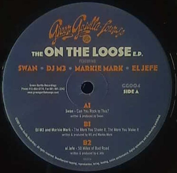 Various - The On The Loose E.P. | Green Gorilla Lounge (GG004) - main Various - The On The Loose E.P. | Green Gorilla Lounge (GG004) - main