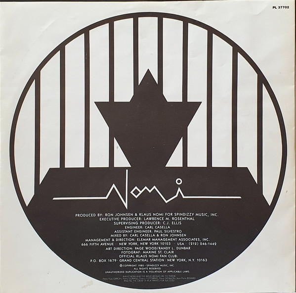 Klaus Nomi - Simple Man | RCA Victor (PL 37702) - 4 Klaus Nomi - Simple Man | RCA Victor (PL 37702) - 4