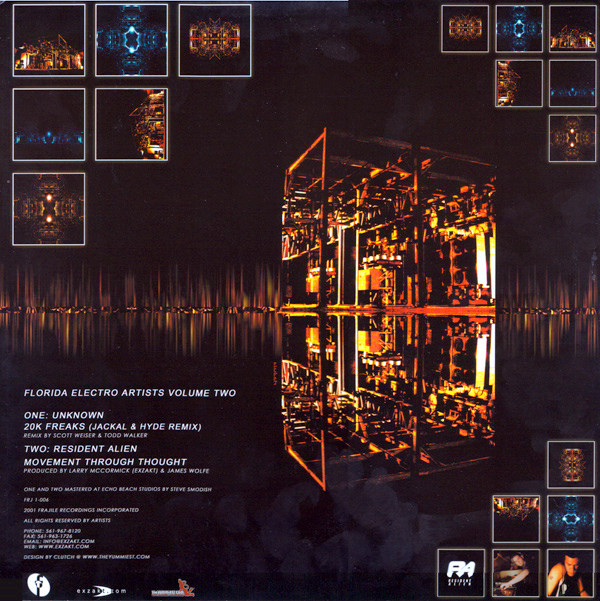 Various - Florida Electro Artists Volume Two | Frajile Records (FRJ 1-006) - 2