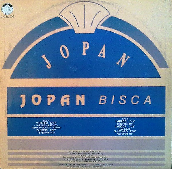 Jopan - Bisca | S.O.B. (Sound Of The Bomb) (SOB 202) - 2 Jopan - Bisca | S.O.B. (Sound Of The Bomb) (SOB 202) - 2