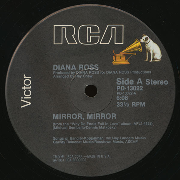 Diana Ross - Mirror, Mirror | RCA Victor (PD-13022) - main Diana Ross - Mirror, Mirror | RCA Victor (PD-13022) - main