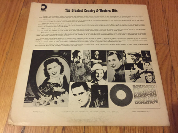 Various - America's Favorite Country And Western Stars | Design Records (DLP-635, SDLP-635) - 2 Various - America's Favorite Country And Western Stars | Design Records (DLP-635, SDLP-635) - 2