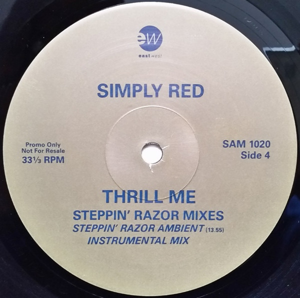 Simply Red - Thrill Me | EastWest (SAM 1020) - 6 Simply Red - Thrill Me | EastWest (SAM 1020) - 6