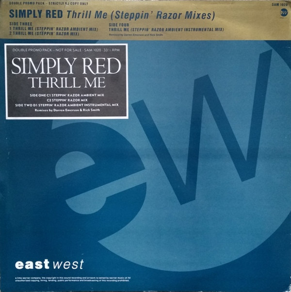 Simply Red - Thrill Me | EastWest (SAM 1020) - 2 Simply Red - Thrill Me | EastWest (SAM 1020) - 2