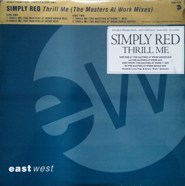 Simply Red - Thrill Me | EastWest (SAM 1020) - main Simply Red - Thrill Me | EastWest (SAM 1020) - main