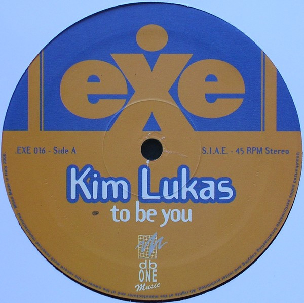 Kim Lukas - To Be You | Exe Records (.EXE 016) - 3 Kim Lukas - To Be You | Exe Records (.EXE 016) - 3