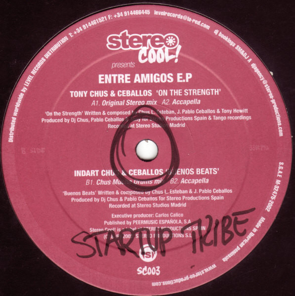 Indart & Chus & Ceballos - Entre Amigos EP | Stereo Cool! (SC003) - 2 Indart & Chus & Ceballos - Entre Amigos EP | Stereo Cool! (SC003) - 2