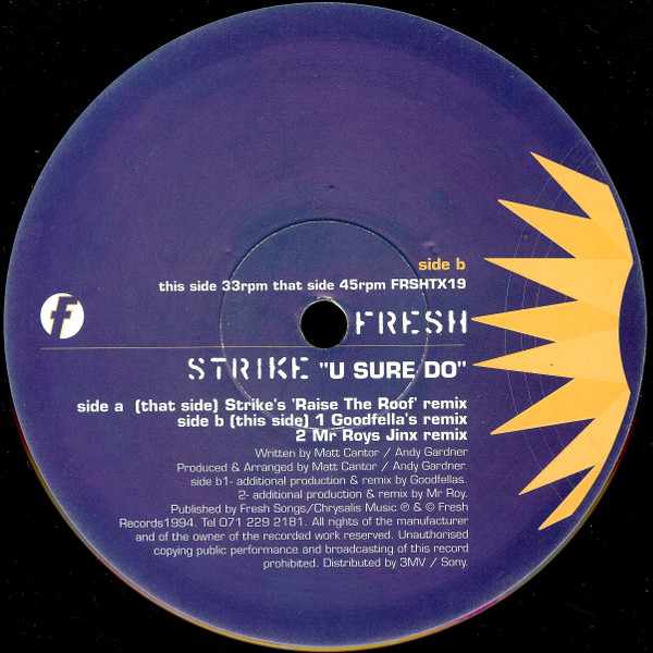 Strike - U Sure Do | Fresh (FRSHTX19) - 4 Strike - U Sure Do | Fresh (FRSHTX19) - 4