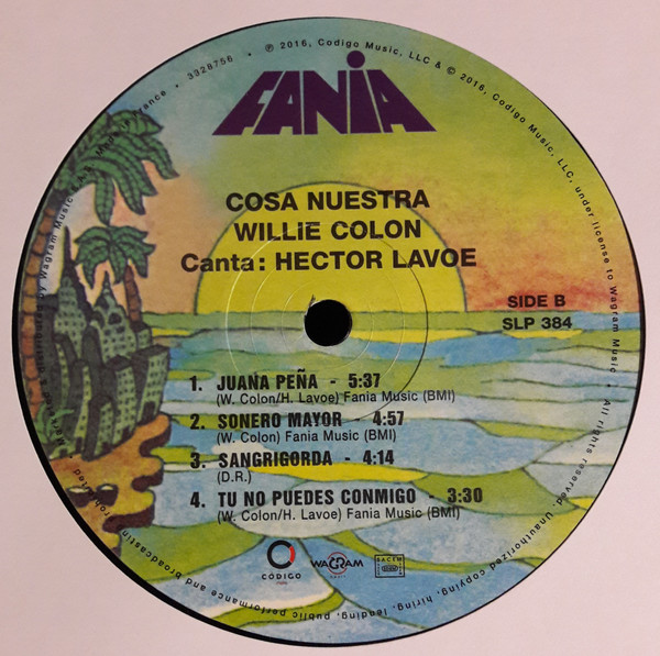 Willie Colon  &  Hector Lavoe - Cosa Nuestra | Fania Records (SLP 384) - 4