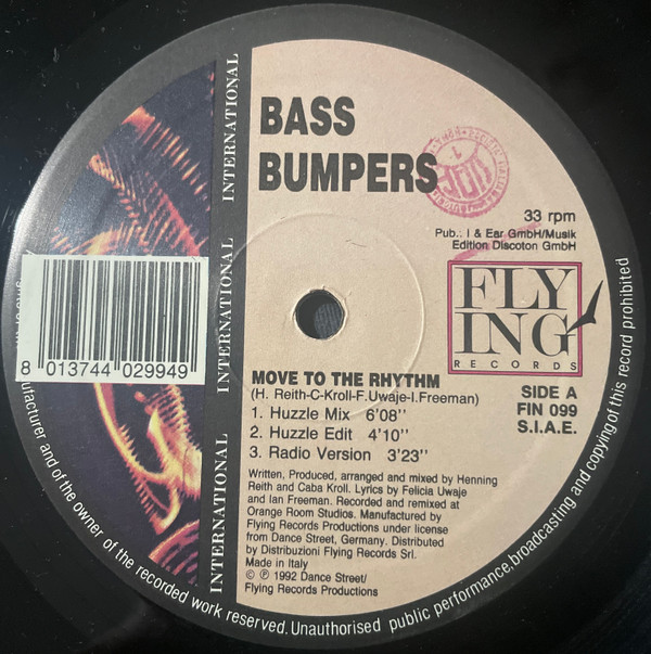 Bass Bumpers - Move To The Rhythm | Flying International (FIN 099) - main Bass Bumpers - Move To The Rhythm | Flying International (FIN 099) - main