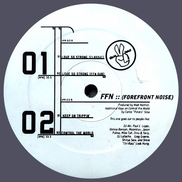 Forefront Noise - Love So Strong | Vinyl Peace (VPR 013) - 2 Forefront Noise - Love So Strong | Vinyl Peace (VPR 013) - 2