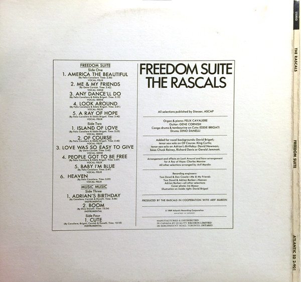 The Rascals - Freedom Suite | Atlantic (SD 2-901) - 3 The Rascals - Freedom Suite | Atlantic (SD 2-901) - 3