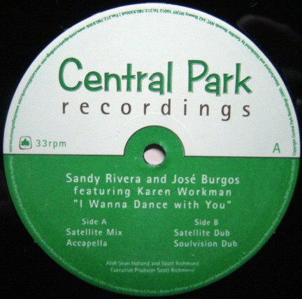 Sandy Rivera & Jose Burgos - I Wanna Dance With You | Central Park Recordings (CPR3001) - main Sandy Rivera & Jose Burgos - I Wanna Dance With You | Central Park Recordings (CPR3001) - main