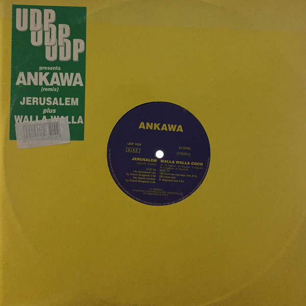 Ankawa - Jerusalem / Walla Walla Coco | UDP (UDP 1029) - main