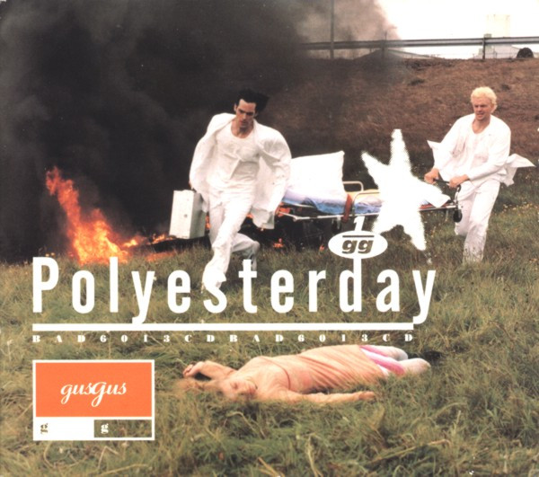 GusGus - Polyesterday | 4AD (BAD 6013 CD) - main