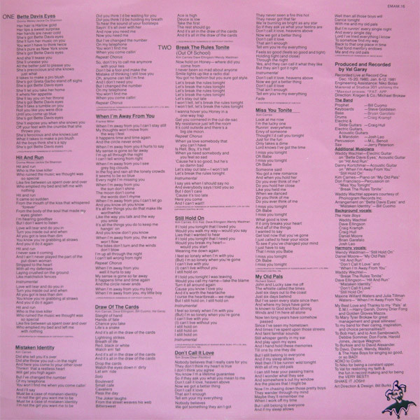 Kim Carnes - Mistaken Identity | EMI America (EMAM.16) - 5 Kim Carnes - Mistaken Identity | EMI America (EMAM.16) - 5