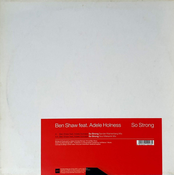 Ben Shaw Feat. Adele Holness - So Strong | Fire (ERIF009R) - 2