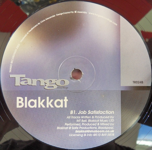 Blakkat - Blak Power / Job Satisfaction | Tango Recordings (TR024) - 2