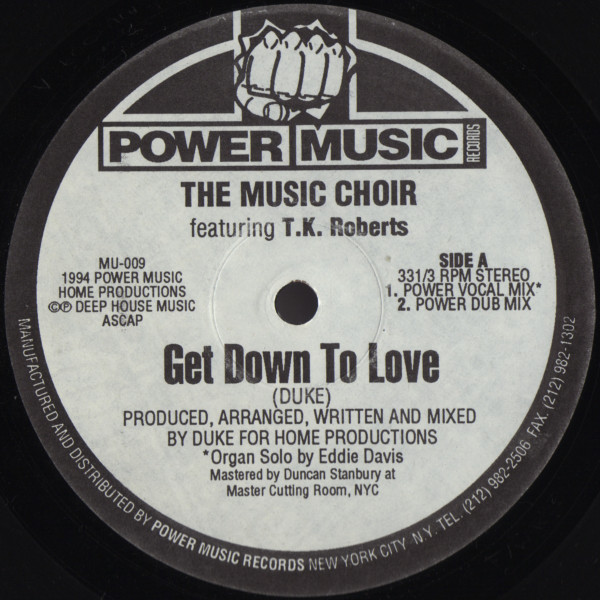 Get Down To Love