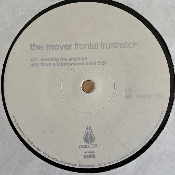 The Mover - Frontal Frustration | Tresor (Tresor 198) - 5